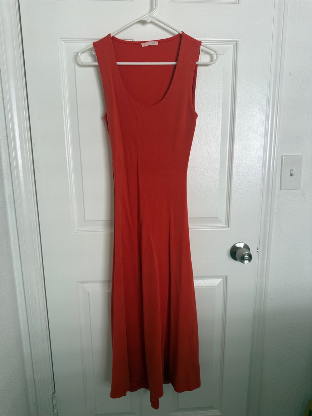 Zara Sleeveless Maxi Dress in Rich Red